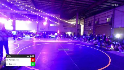 46 lbs Consi Of 8 #2 - Daniel Yarmon, Ridge WC vs Evander Cole, Maize WC