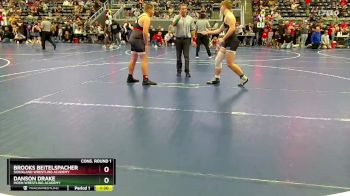 180 lbs Cons. Round 1 - Danson Drake, Moen Wrestling Academy vs Brooks Beitelspacher, Siouxland Wrestling Academy