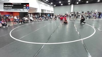 106 lbs Cane Robles, Team Texas vs Noah Back, Oklahoma Red