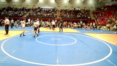 96 lbs Quarterfinal - Jackson Bearden, Skiatook Youth Wrestling vs Landon Roper, Pryor Tigers