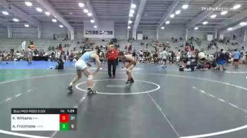 182 lbs Prelims - Kage Williams, Roundtree Wrestling Academy Black vs AJ Fricchione, Iron Horse Gold