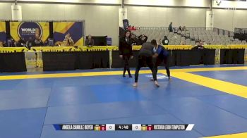 Victoria Leigh Templeton vs Angela Camille Boyer 2024 World IBJJF Jiu-Jitsu No-Gi Championship