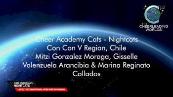 Cheer Academy Cats - Nightcats [2025 L7 International Open Non Tumbling Finals] 2025 The Cheerleading Worlds