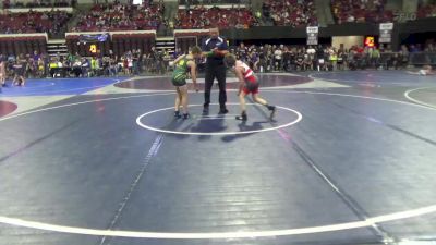 89 lbs Cons. Round 2 - Kylen Neibaur, Bonneville Wrestling Club vs Jimmy Francis, Fergus Wrestling Club