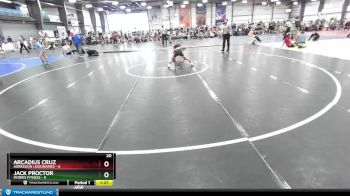 76 lbs Rd# 2 10:30am Friday - Arcadius Cruz, Agression Legionaries vs Jack Proctor, Morris Fitness