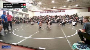 55 lbs Semifinal - Winston Bolay, Perry Wrestling Academy vs Jose Rosas Jr., Piedmont
