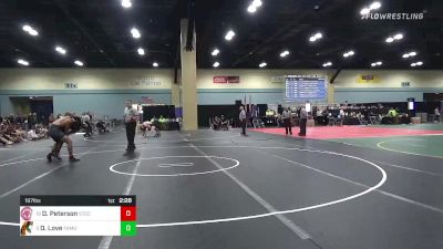 197 lbs Consi Of 8 #2 - Davyn Peterson, Springfield Tech vs Dominic Love, Florida A&M