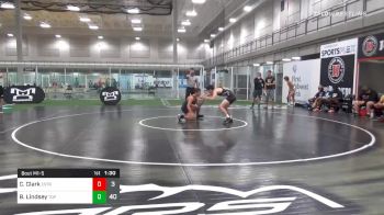 140 lbs Consolation - Cameron Clark, Elite Athletic Club Stars vs Billy Lindsey, No Limit - IL