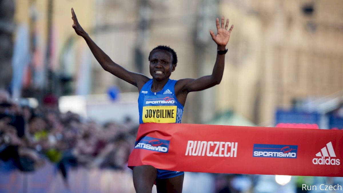 Joyciline Jepkosgei Lowers Her Own Half Marathon World Record