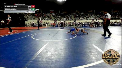 45 lbs Rr Rnd 1 - Blakely Torix, Sperry Wrestling Club vs Remi Norrell, Prime Wrestling