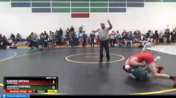 120 lbs Cons. Round 3 - Kaeden Ortega, Arbor View vs Chasen Stephen, Green Valley