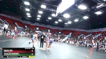 125 lbs Cons. Round 3 - Sean Heil, NoRo WC vs Rasler Warner, Michigan Grappler RTC