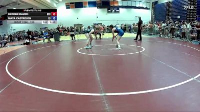 125 lbs Round 2 - Maya Castrejon, Legacy Dragons vs Kayden Dauch, Hornet Training Center