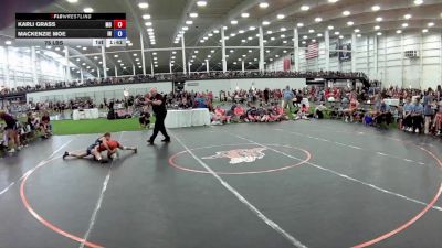 75 lbs Karli Grass, Missouri vs Mackenzie Moe, Indiana