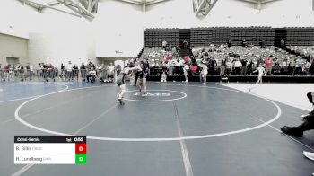 141-A lbs Consolation - Brady Gillis, Rhode Rage vs Hunter Lundberg, Empire Wrestling Academy