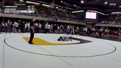 85 lbs Consi Of 8 #2 - Landon Walsh, Sewell vs Jared Miller, Harrisburg