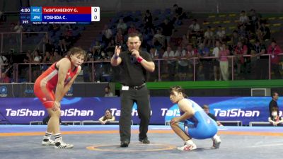 69 kg 1/4 Final - Gulnura Tashtanbekova, Kyrgyzstan vs Chisato Yoshida, Japan