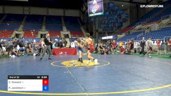 120 lbs Rnd Of 32 - Caden Howard, Kansas vs Payton Jacobson, Wisconsin