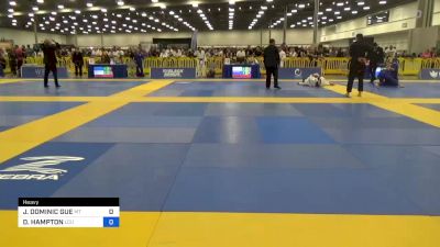 JOSHUA DOMINIC GUE vs DANIEL HAMPTON 2023 IBJJF Jiu-Jitsu CON International