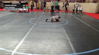 50_B lbs Consi Of 8 #2 - Vincent Switzer, Clarion Limestone vs Luca Croteau, Richland