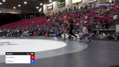 60 kg Round 2 - Kyler Larkin, Arizona vs Dalton Perry, Pennsylvania