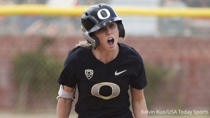 oregon ducks softball helmets