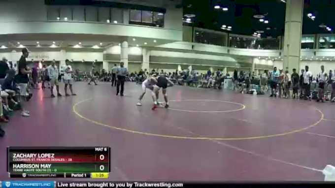 138 lbs Round 7 (10 Team) - Harrison May, Terre Haute South (1) vs ...