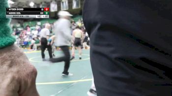 120 lbs Semifinal - Ayden Dodd, Perrysburg vs Aiden Ohl, Ontario High School