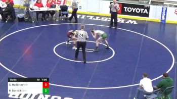 132 lbs Semifinal - Gage Heilbrun, Marion Center vs Ryan Garvick, Central Dauphin