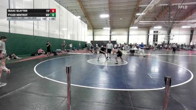 132 lbs Quarterfinal - Isaac Slayter, St. John Paul The Great Catholic vs Tyler Mistrot, West Springfield