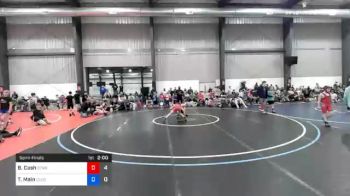 36 kg Semifinal - Bryson Cash, Gitomer vs Tucker Main, Quest 1