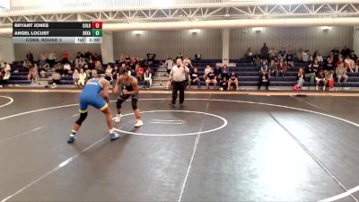 174 lbs Cons. Round 3 - Bryant Jones, Colby Community College vs Angel Locust, Bethany (Kan.)