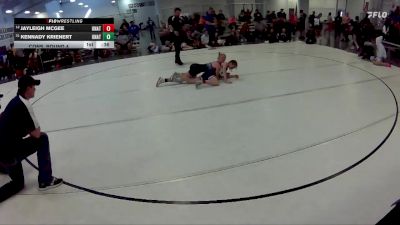 103 lbs Cons. Round 4 - JayLeigh McGee, Norris Wrestling Club vs Kennady Krienert, Norfolk Girls
