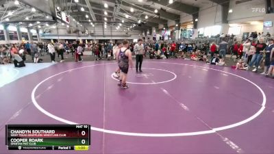 224 lbs Cons. Semi - Cooper Roark, Spartan Mat Club vs Chandyn Southard, West Texas Grapplers Wrestling Club