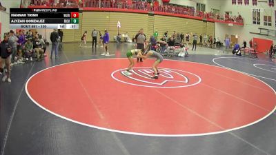 100 lbs Cons. Round 4 - Hannah Trinh, West Linn vs Alyzah Gonzalez, Richland