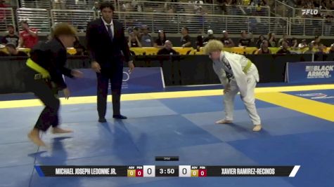 Xavier Ramirez-Recinos vs Michael Joseph Ledonne Jr. 2025 Pan Kids Jiu-Jitsu IBJJF Championship