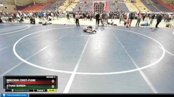 130-131 lbs Round 3 - Brecken Crist-Funk, KS vs Ethan Banda, IL