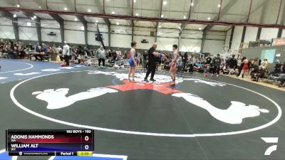 150 lbs Champ. Round 1 - Adonis Hammonds, WA vs William Alt, WY