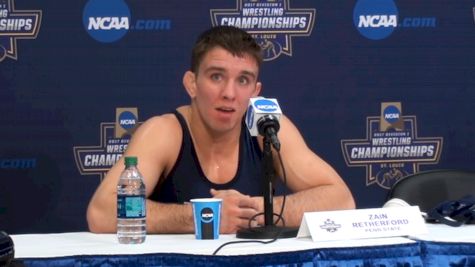 Zain Retherford National Champion Press Conference - Small Adjustments