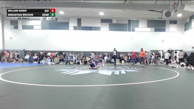 86 lbs Rr Rnd 2 - William Riner, Bartlesville High School vs Sebastian Brooks, Bookert T Washington