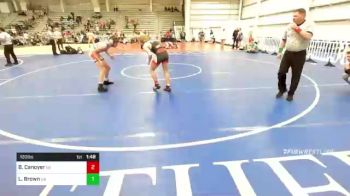 120 lbs Round Of 32 - Brayden Canoyer, NE vs Landon Brown, GA