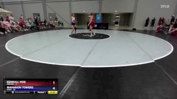 100 lbs Placement Matches (16 Team) - Kendall Moe, Indiana vs Rhiannon Towers, Utah