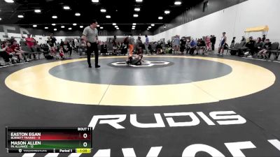 65 lbs Quarterfinals (8 Team) - Mason Allen, PA Alliance vs Easton Egan, Burnett Trained