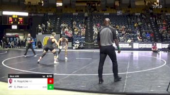 184 lbs Semifinal - Roman Rogotzke, Indiana vs Cameron Pine, Clarion