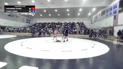 160 lbs Quarterfinal - Casey Otero, Cerritos College vs Alejandra Ochoa, San Joaquin Delta College