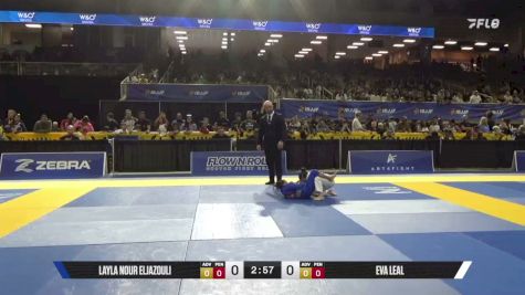 Eva Leal vs Layla Nour Eljazouli 2026 Pan Kids Jiu-Jitsu IBJJF Championship