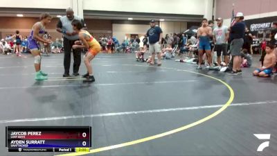 120/130 Round 2 - Ayden Surratt, Unattached vs Jaycob Perez, Lost Boyz