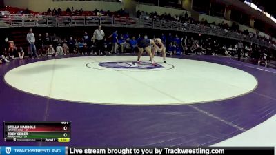 145 lbs Round 7 (8 Team) - Stella Harbols, Kearney Girls vs Zoey Seiler, Minden Girls