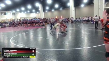 120 lbs Finals (2 Team) - Tyler Herring, Morris Fitness vs Ryan Bahnson, Iowa Gold