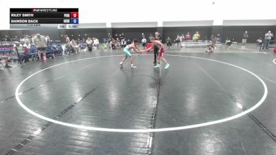 113 lbs Riley Smith, Pennsylvania Red vs Dawson Back, Oklahoma Red